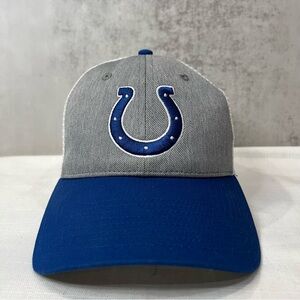 Indianapolis Colts Trucker Hat- Fanatics- Snapback- Gray/Blue